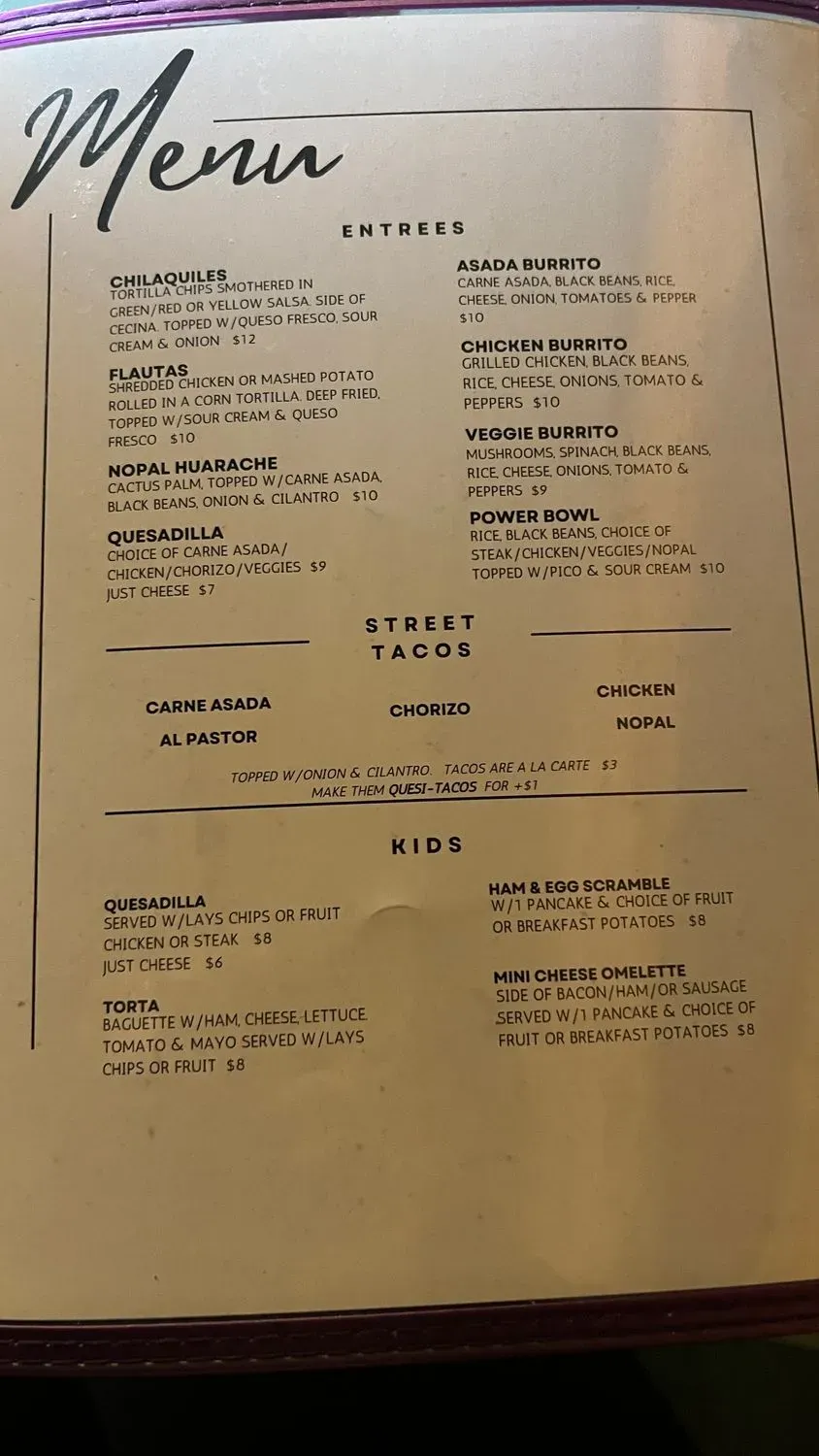 Menu 4