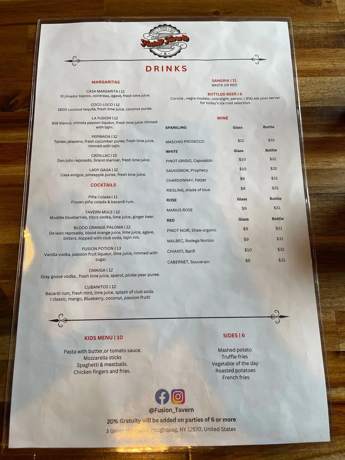 Menu 4