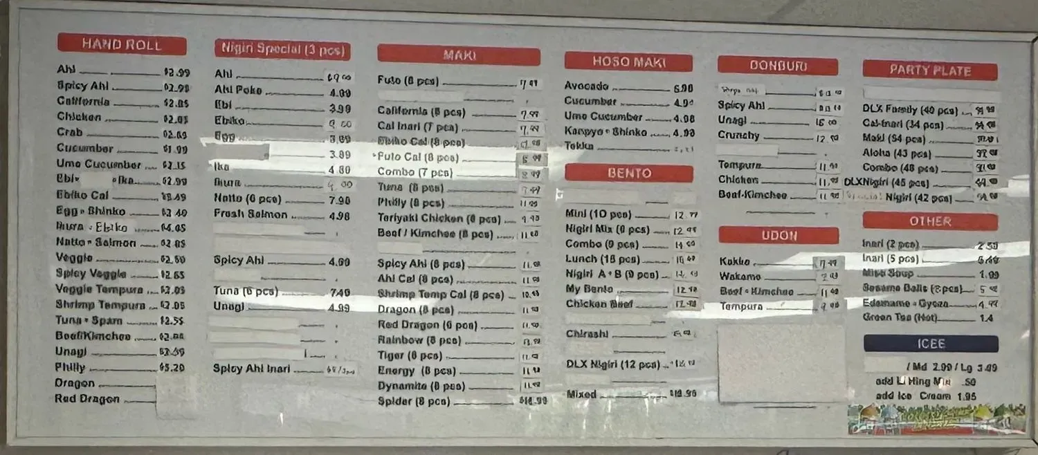 Menu 3