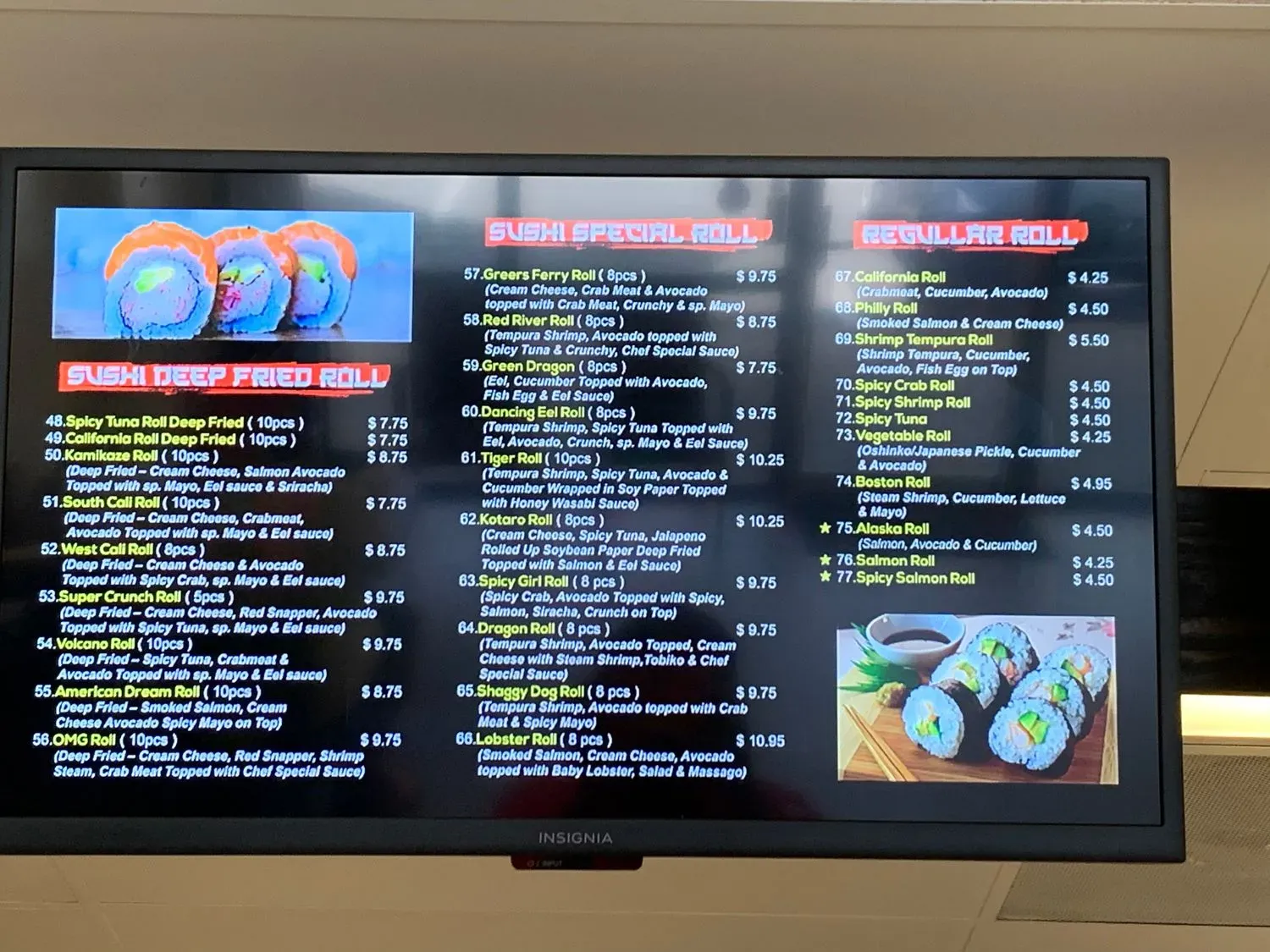 Menu 6