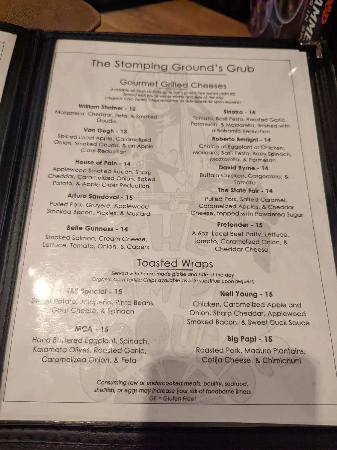 Menu 4