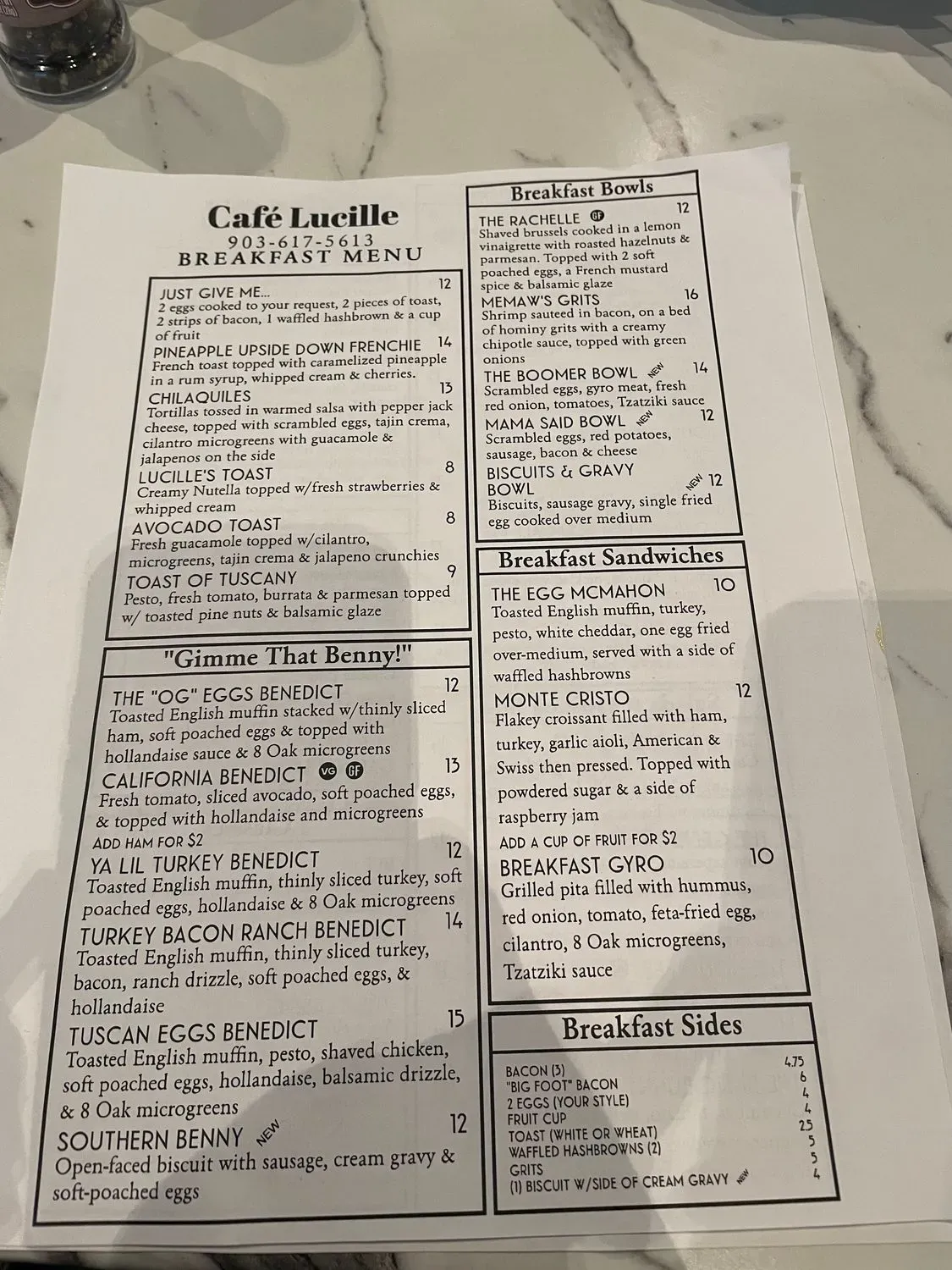 Menu 4