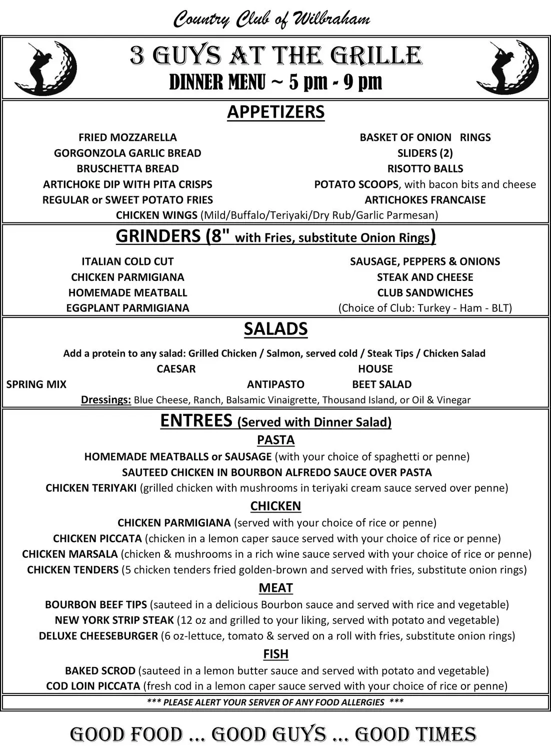 Menu 3