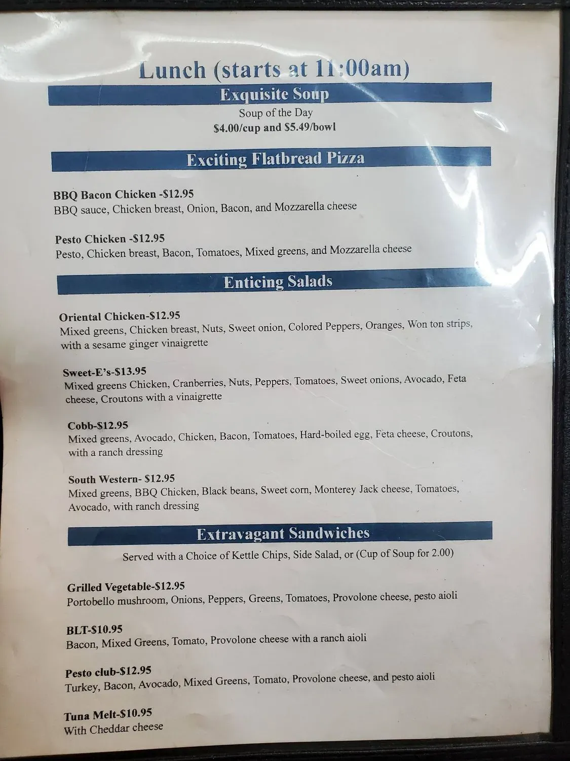 Menu 4