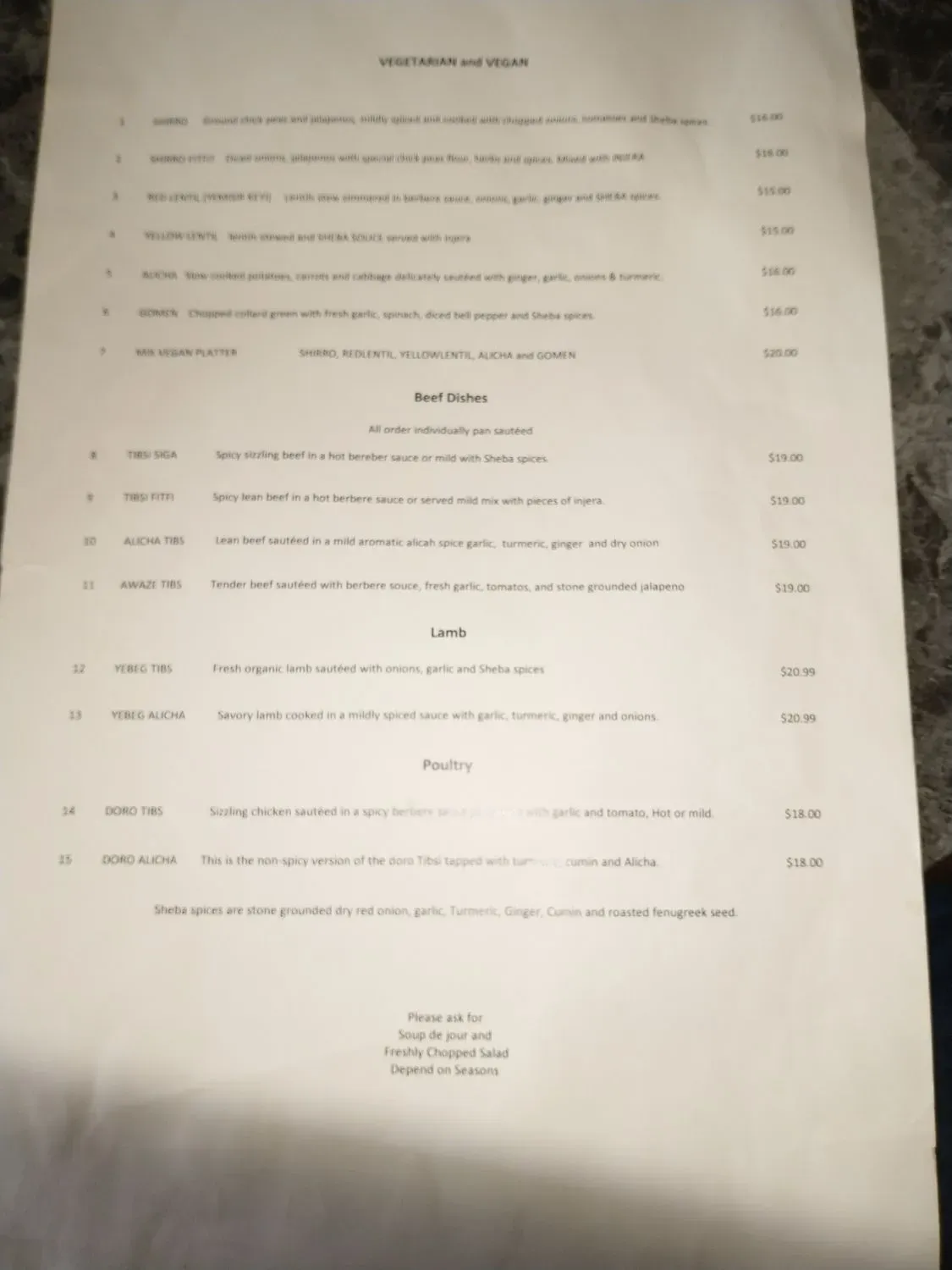 Menu 6