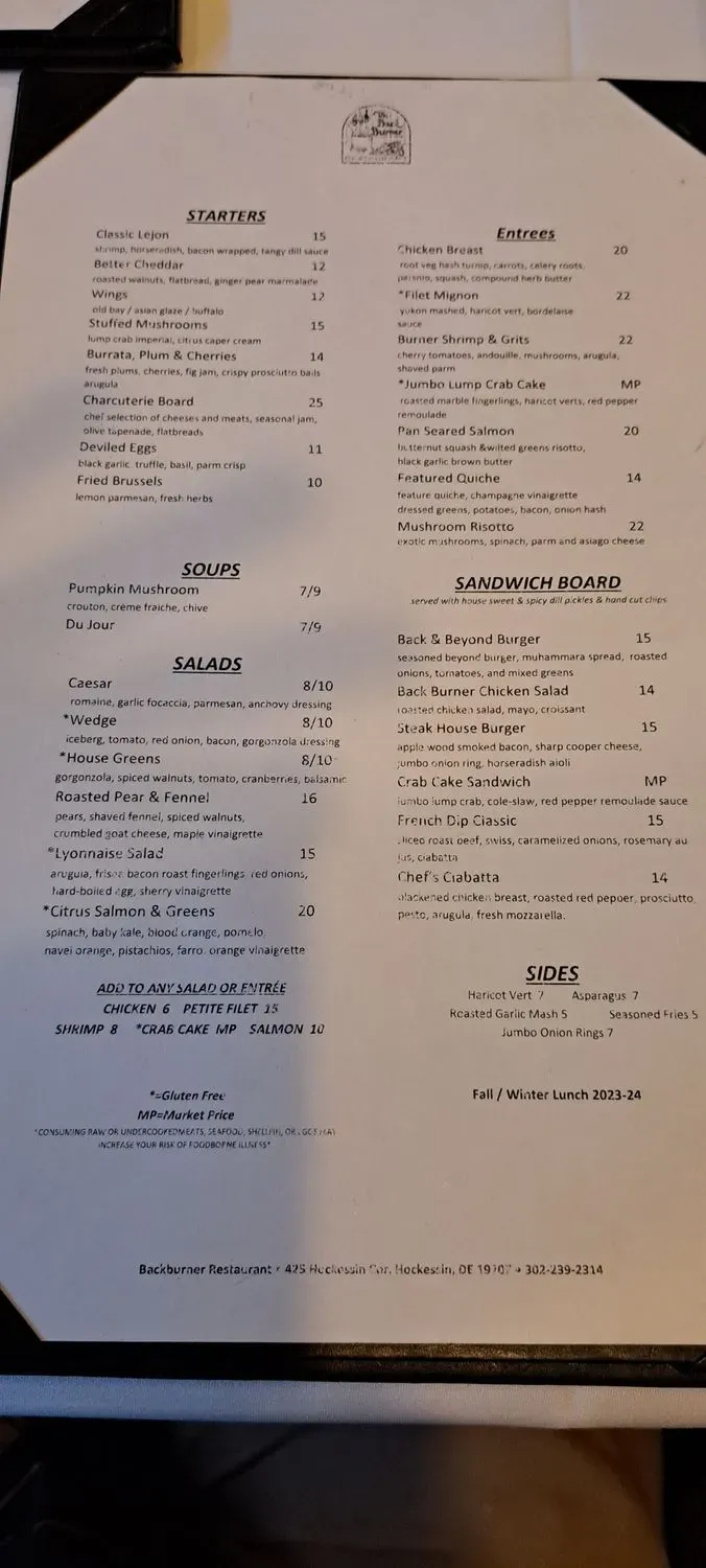 Menu 4