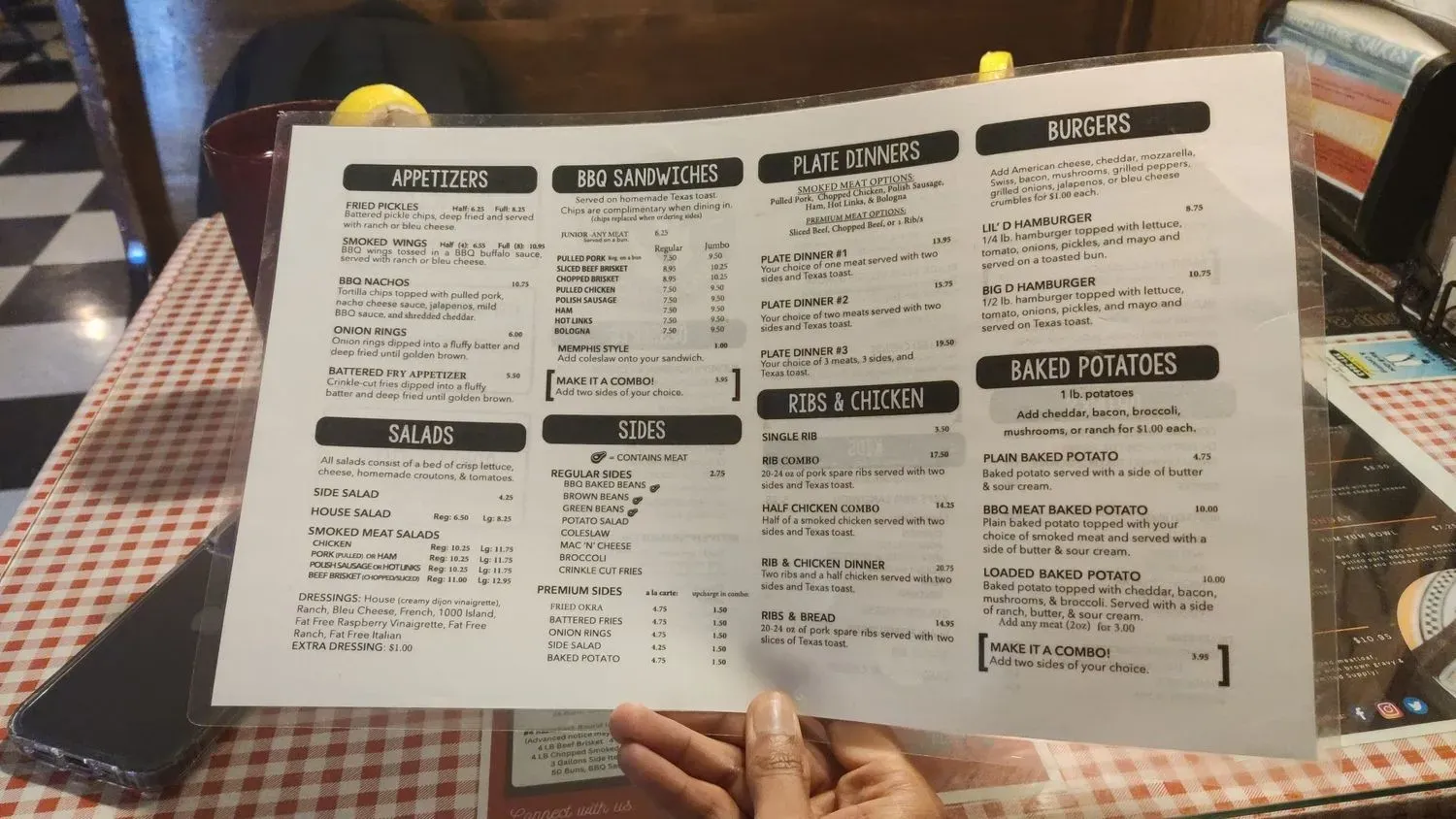 Menu 6