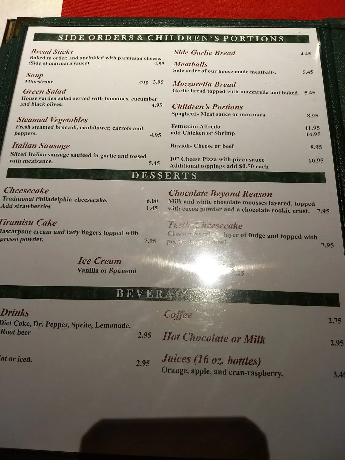 Menu 6