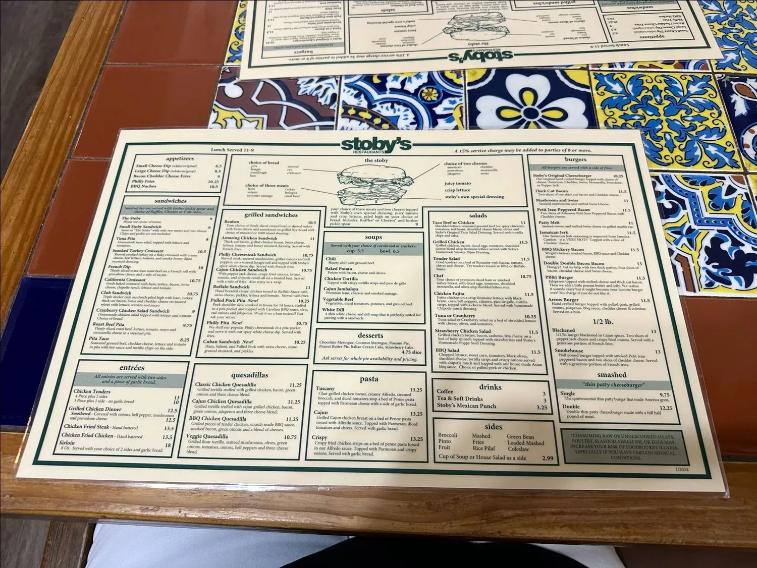 Menu 4