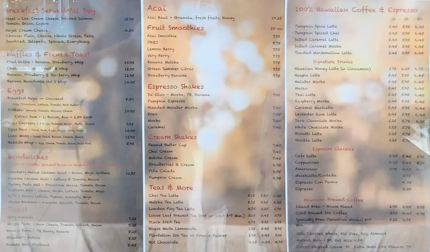 Menu 3