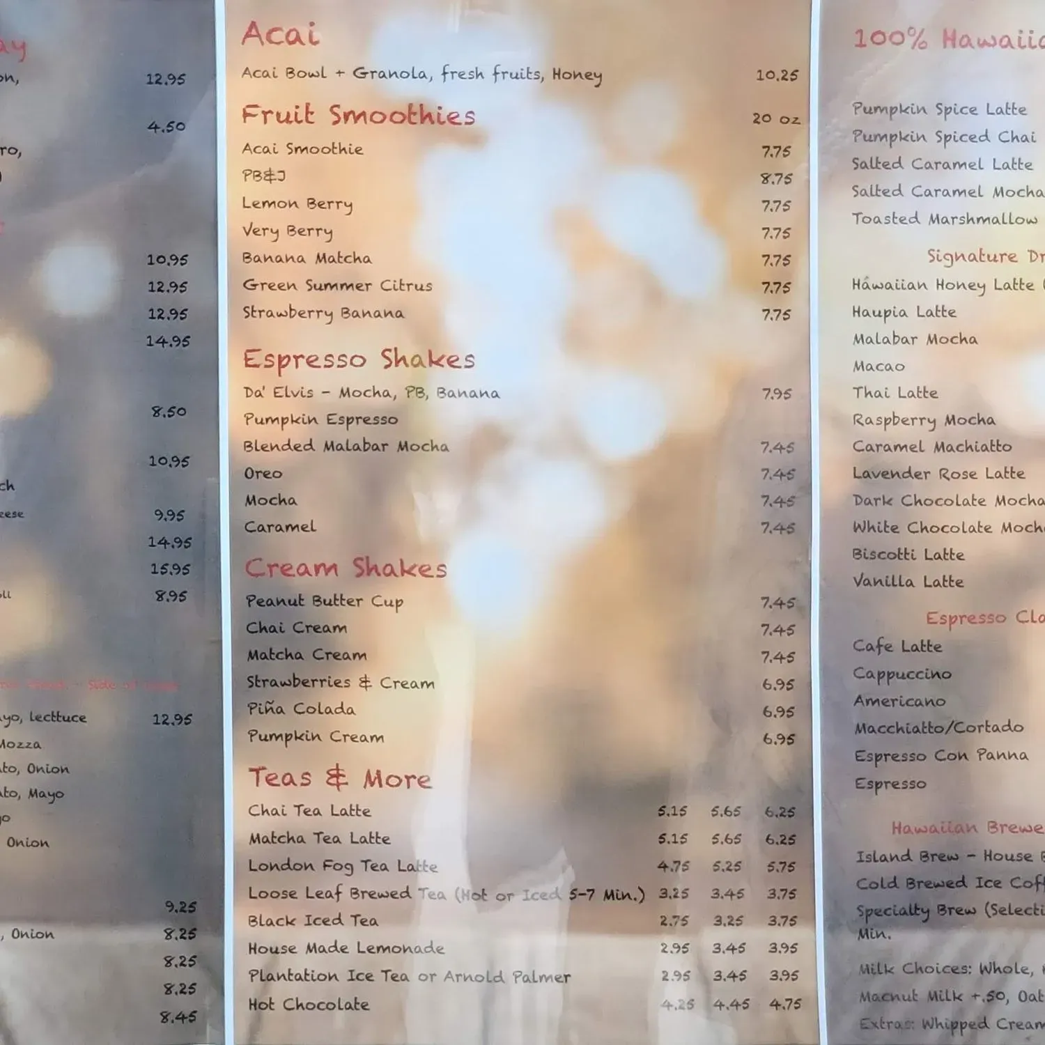 Menu 3