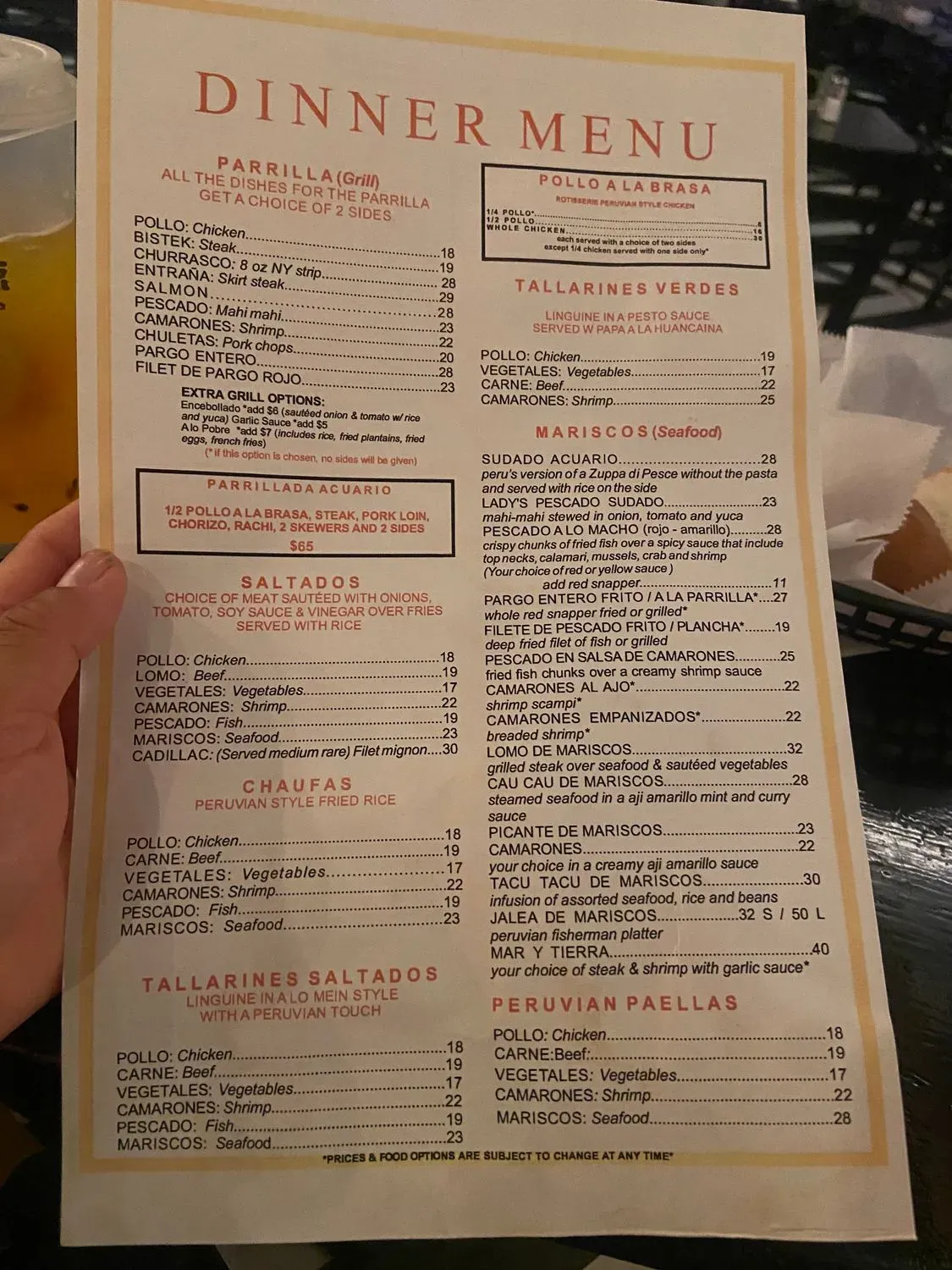 Menu 3