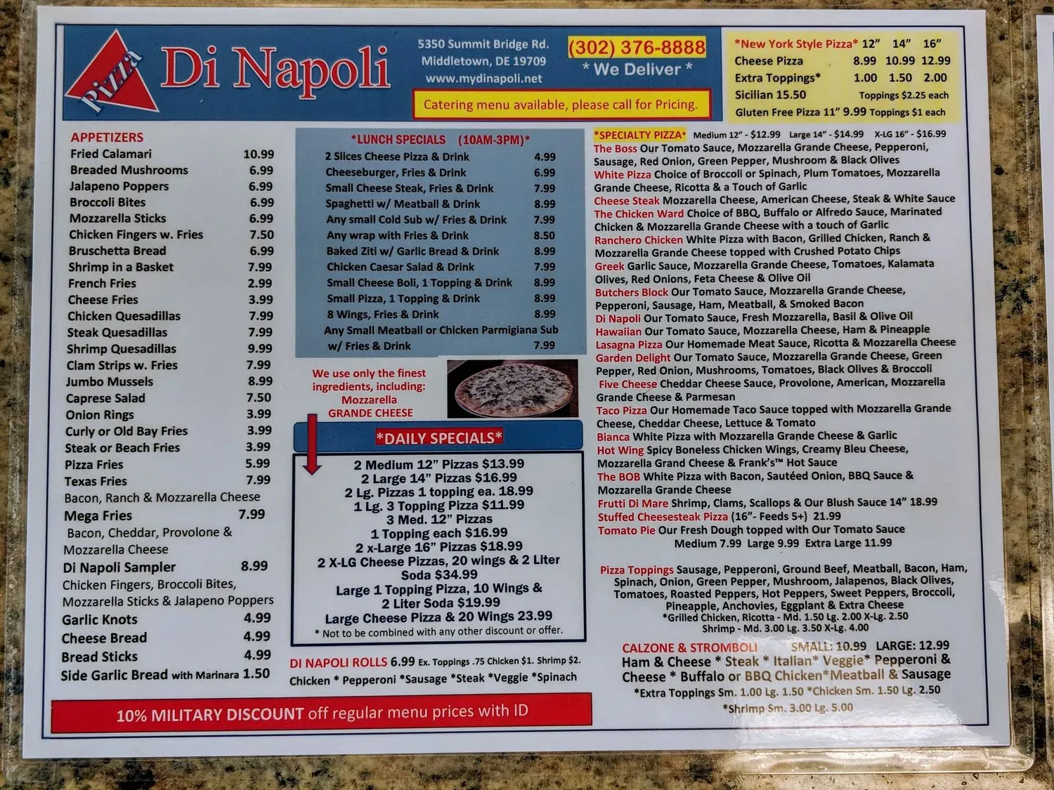 Menu 3