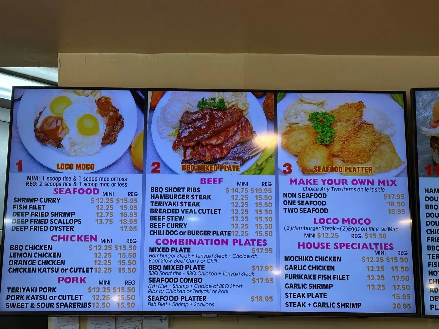 Menu 3