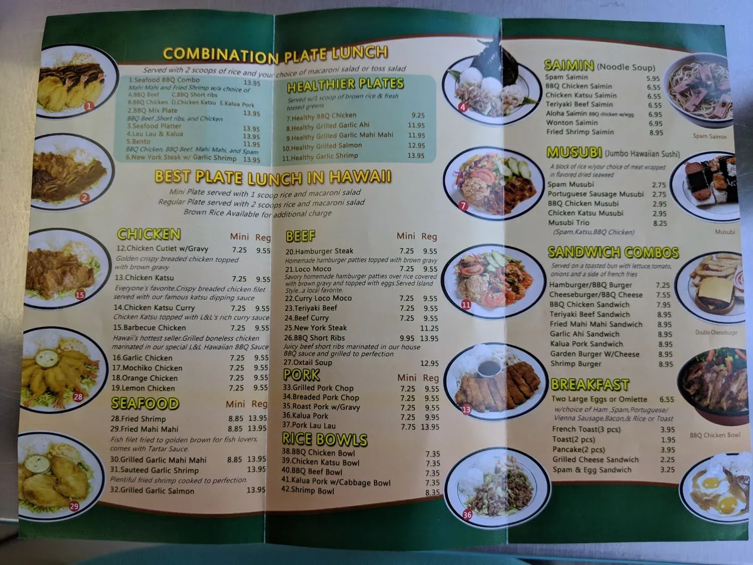 Menu 6