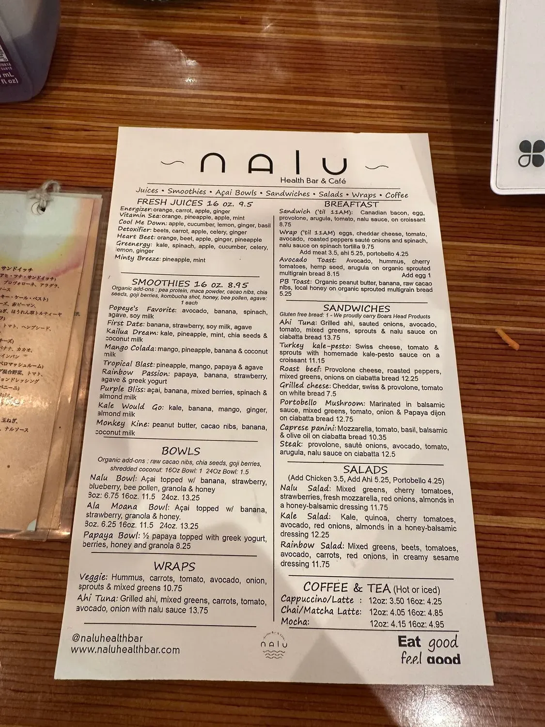 Menu 4