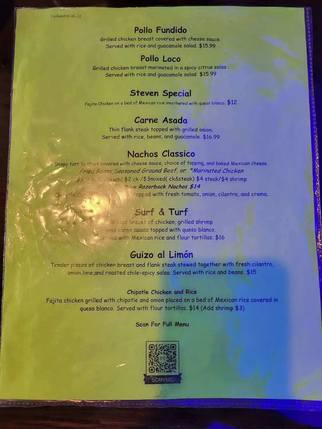 Menu 3