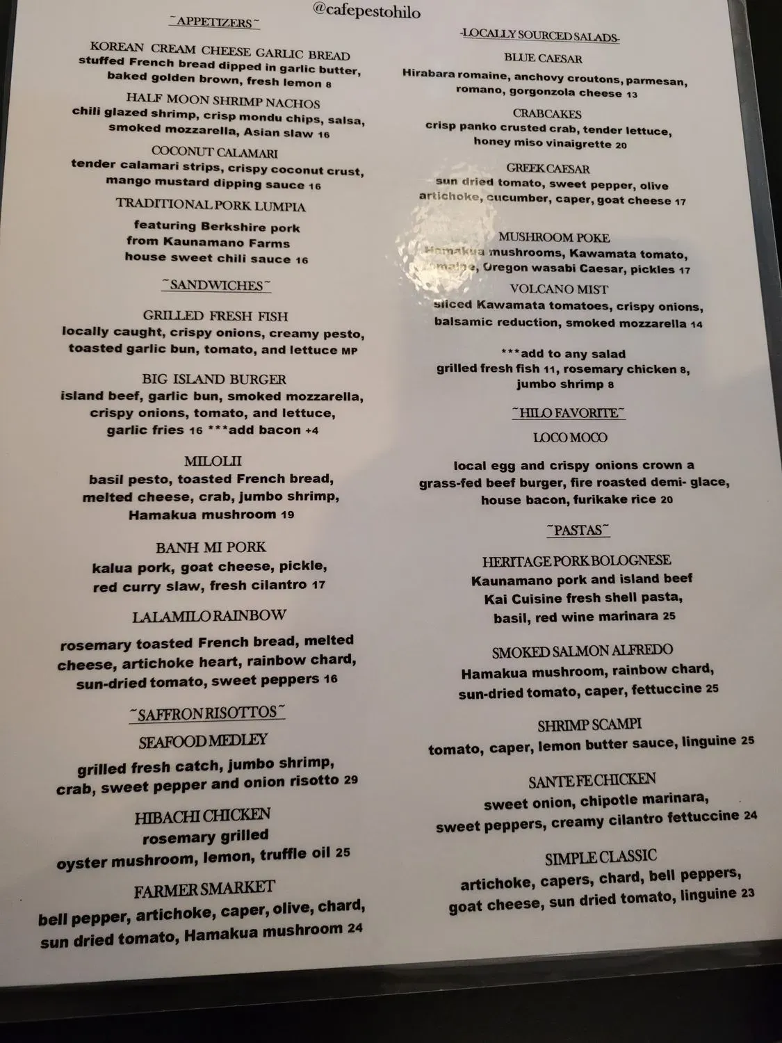 Menu 6