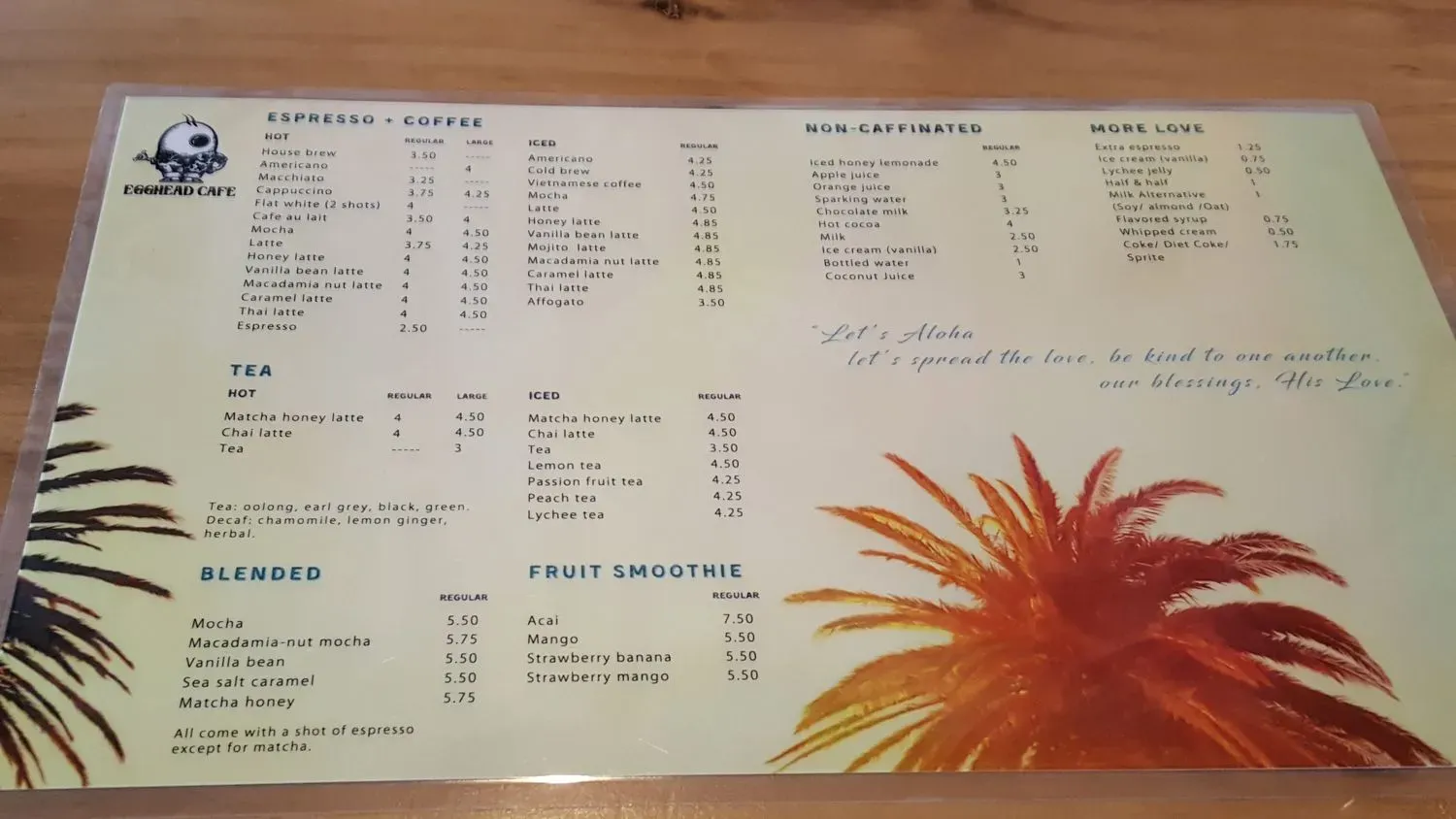 Menu 6