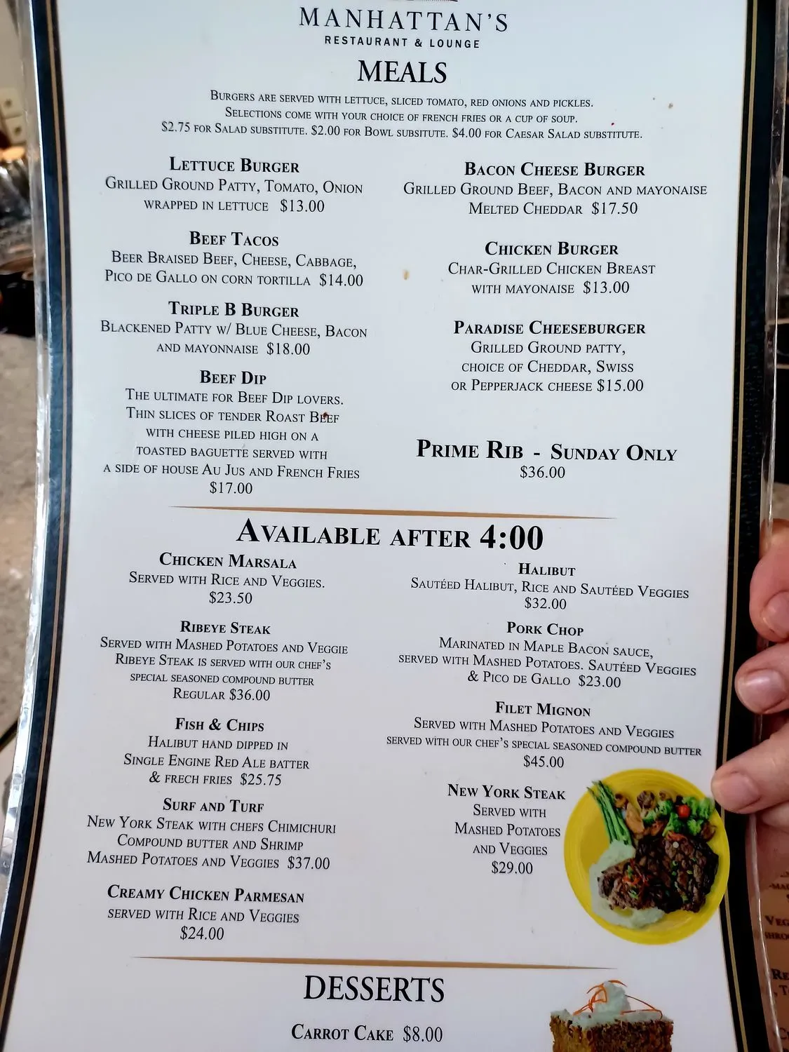 Menu 4