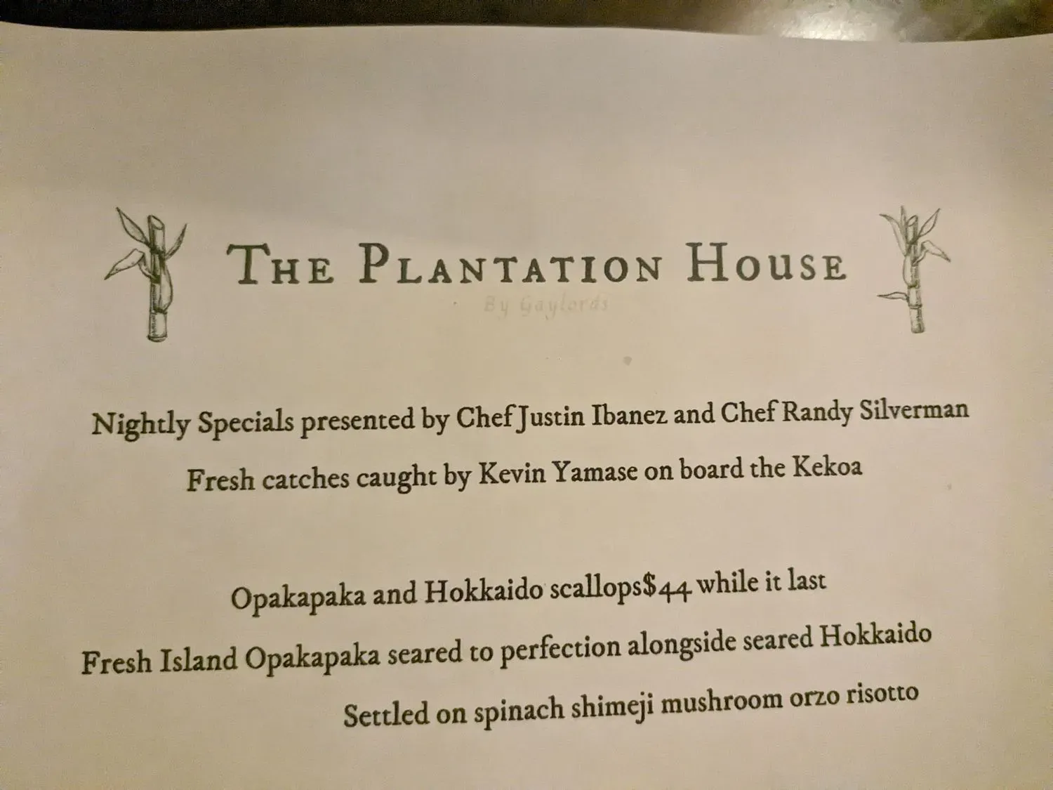 Menu 6