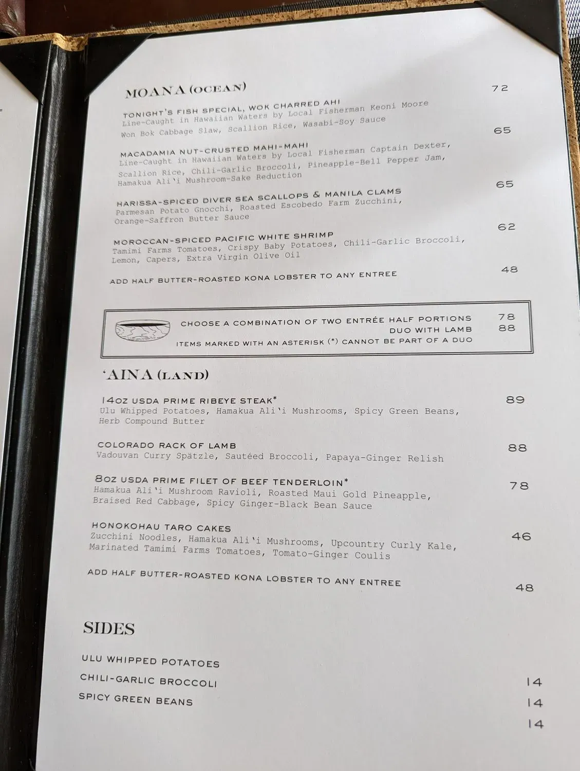 Menu 4