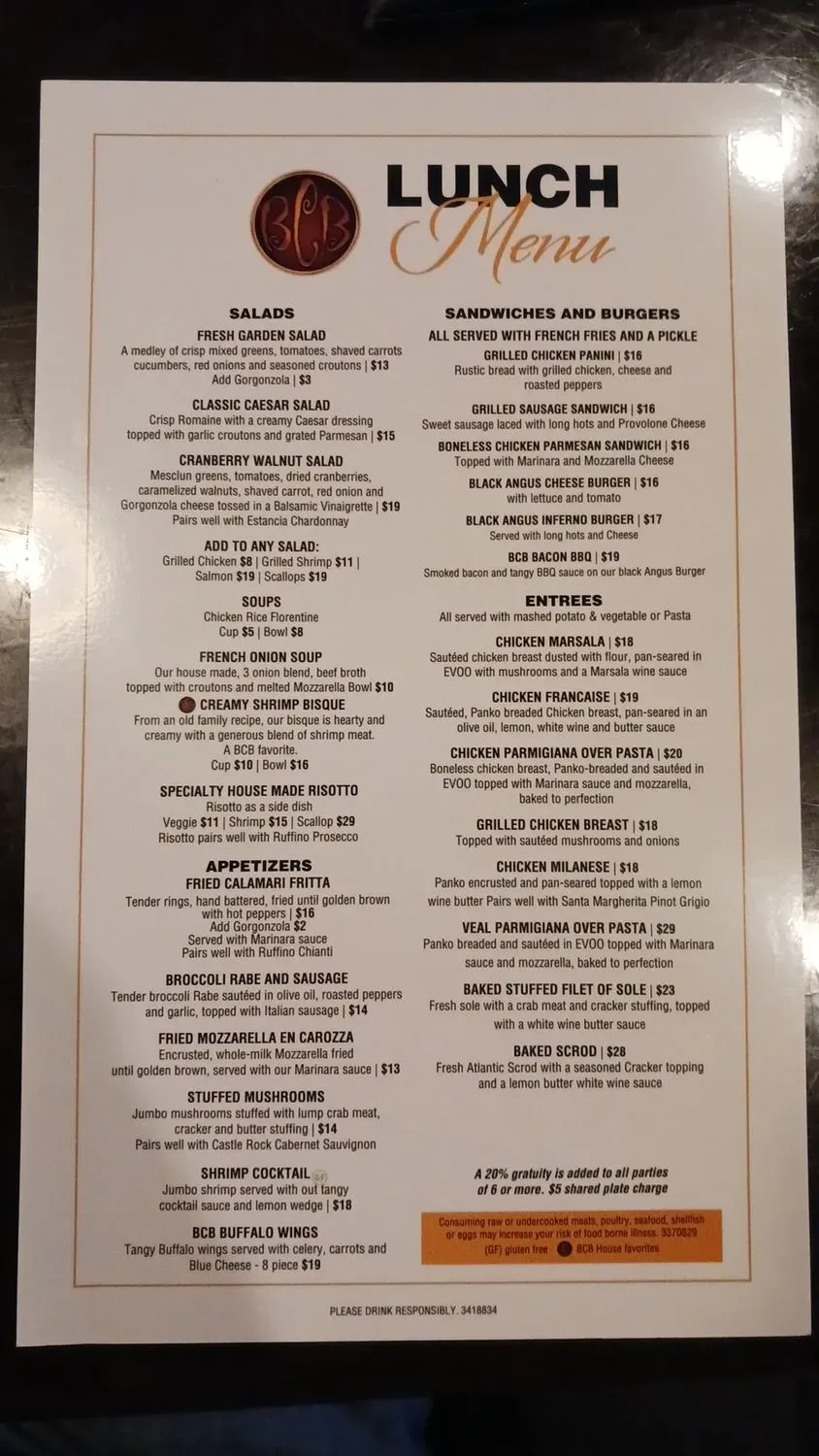 Menu 4