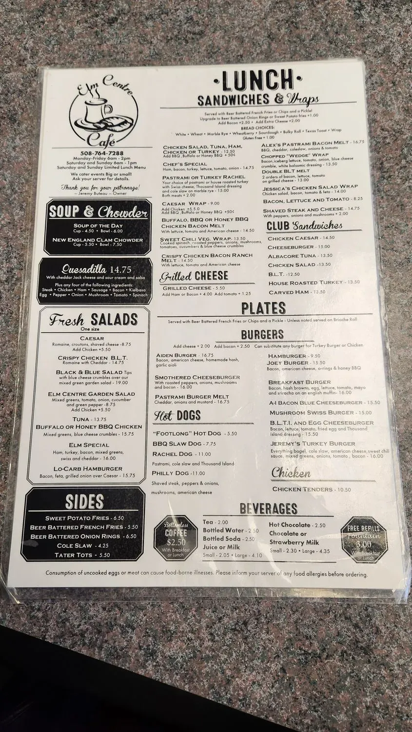 Menu 3
