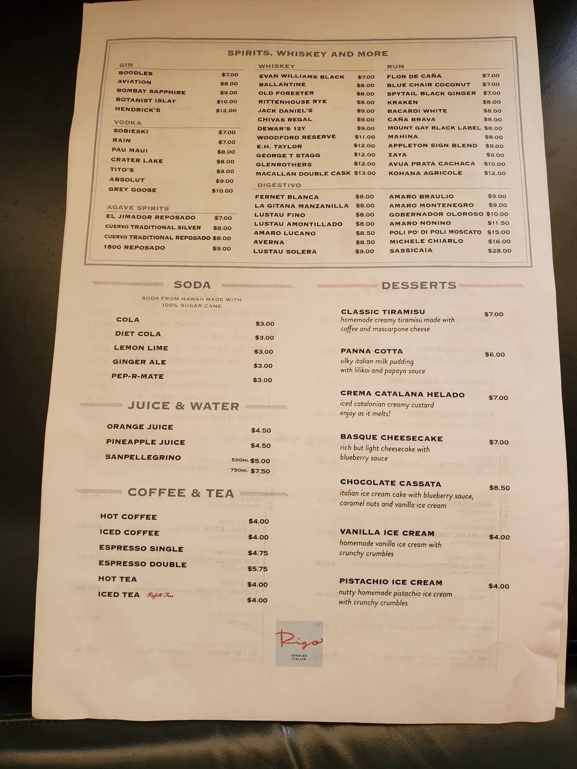 Menu 6