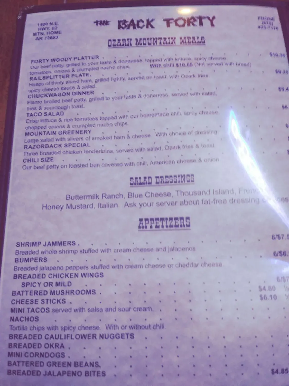 Menu 3