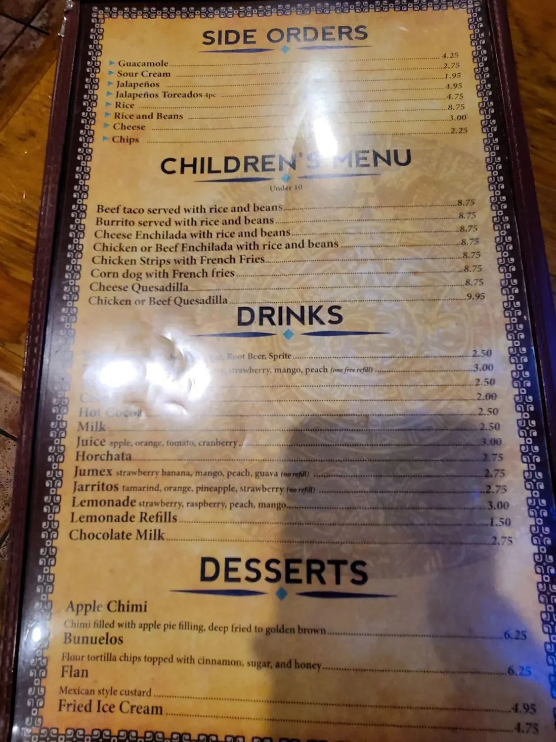 Menu 3