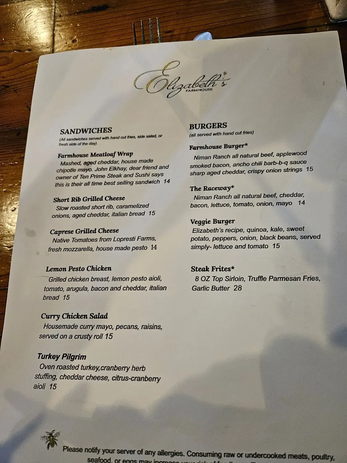 Menu 4