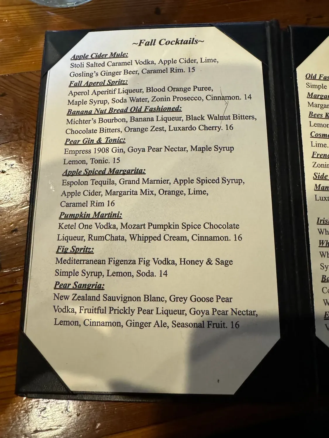 Menu 6