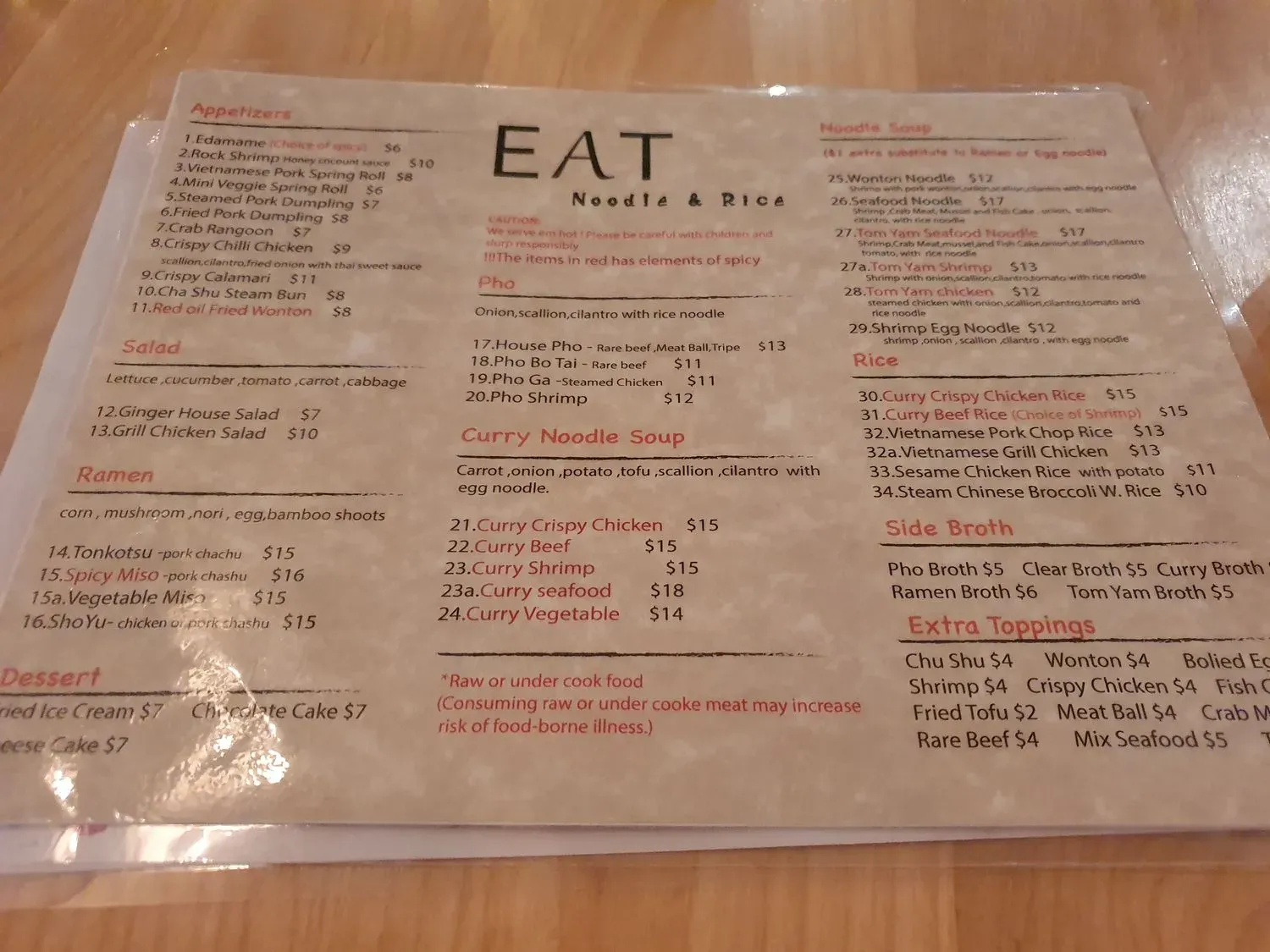 Menu 4