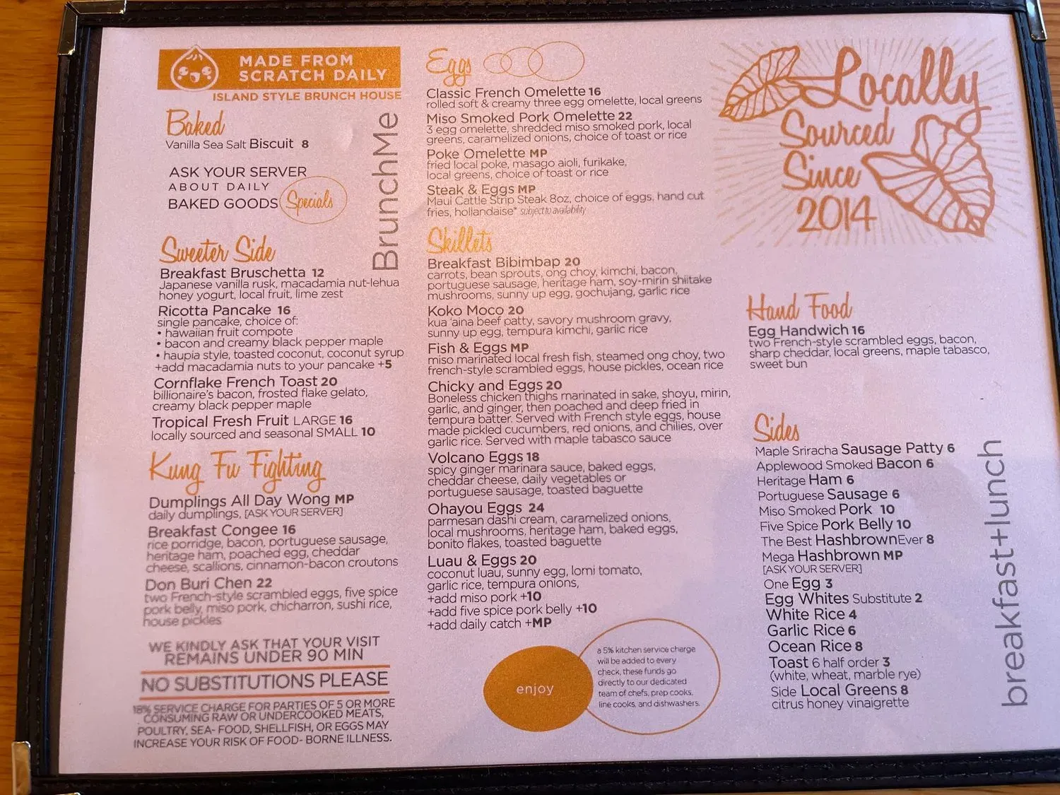 Koko Head Cafe Menu - Updated October 2025