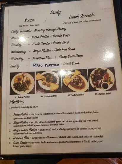 Menu 4