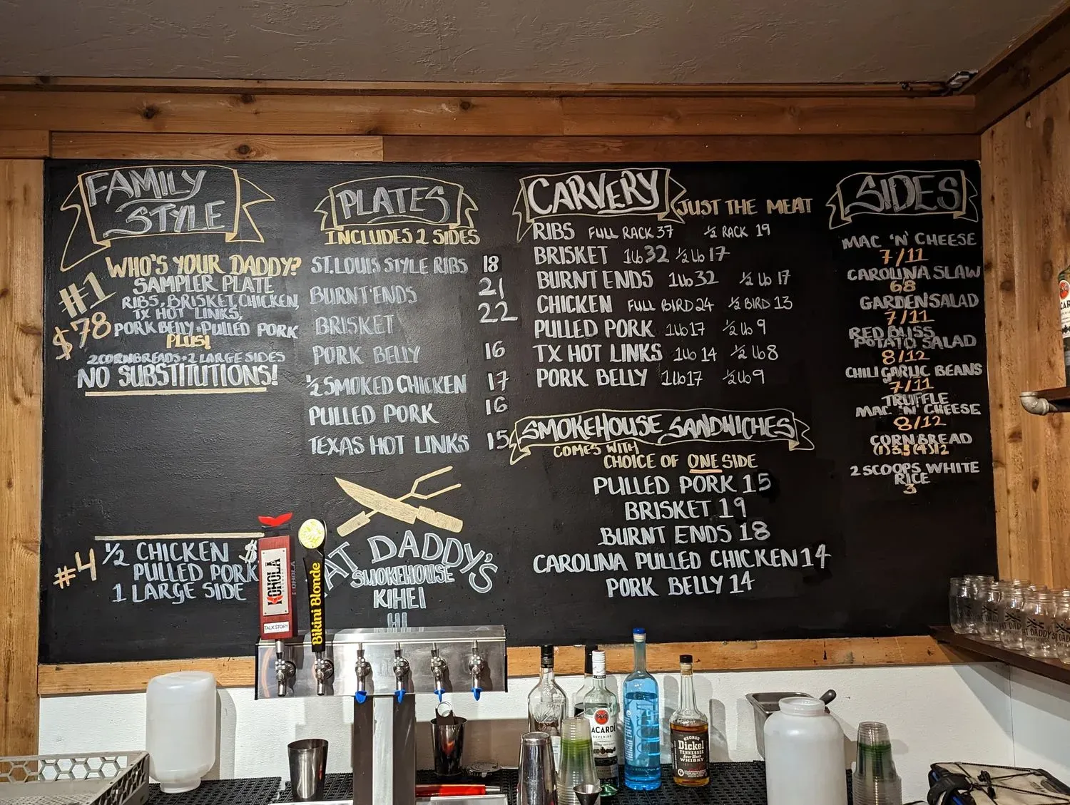 Fat Daddy's Smokehouse Menu - Updated October 2025