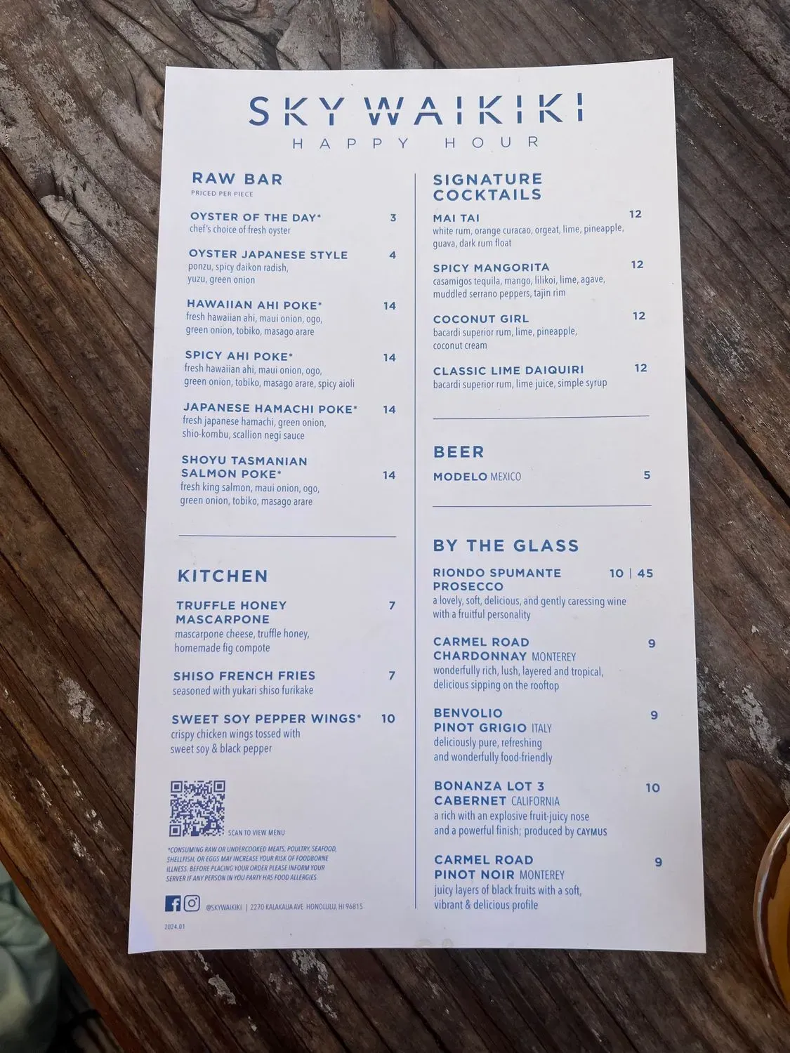 Menu 6