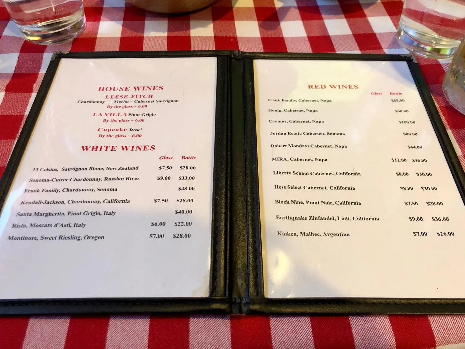 Menu 6