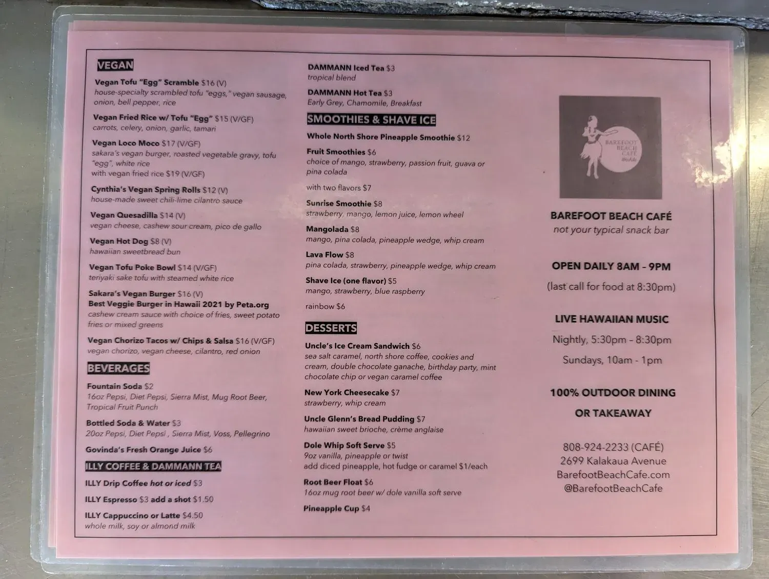 Menu 6