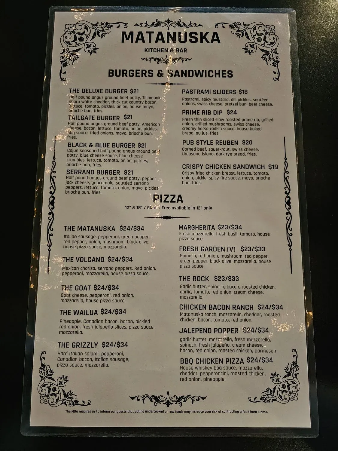 Menu 6