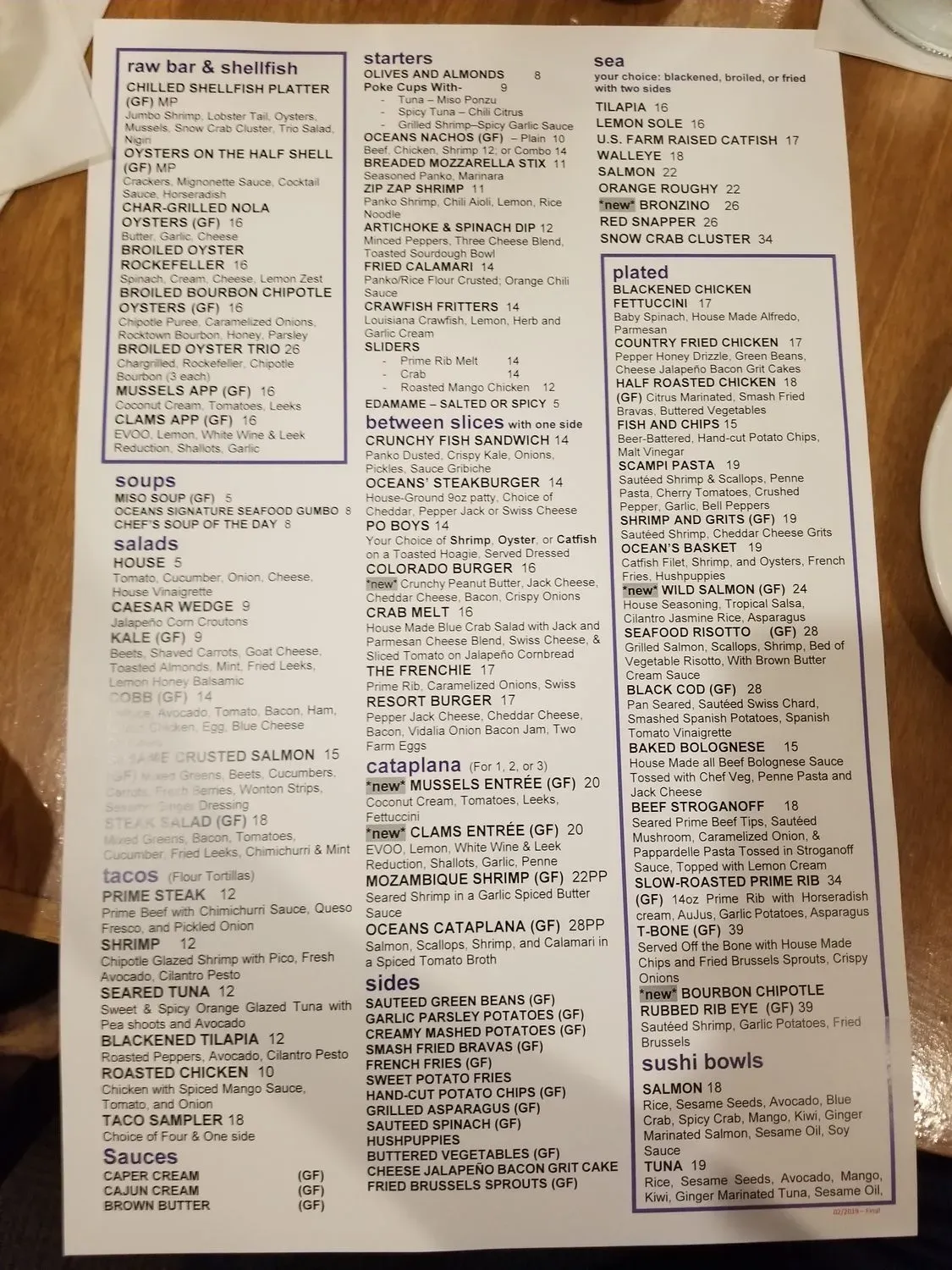 Menu 6