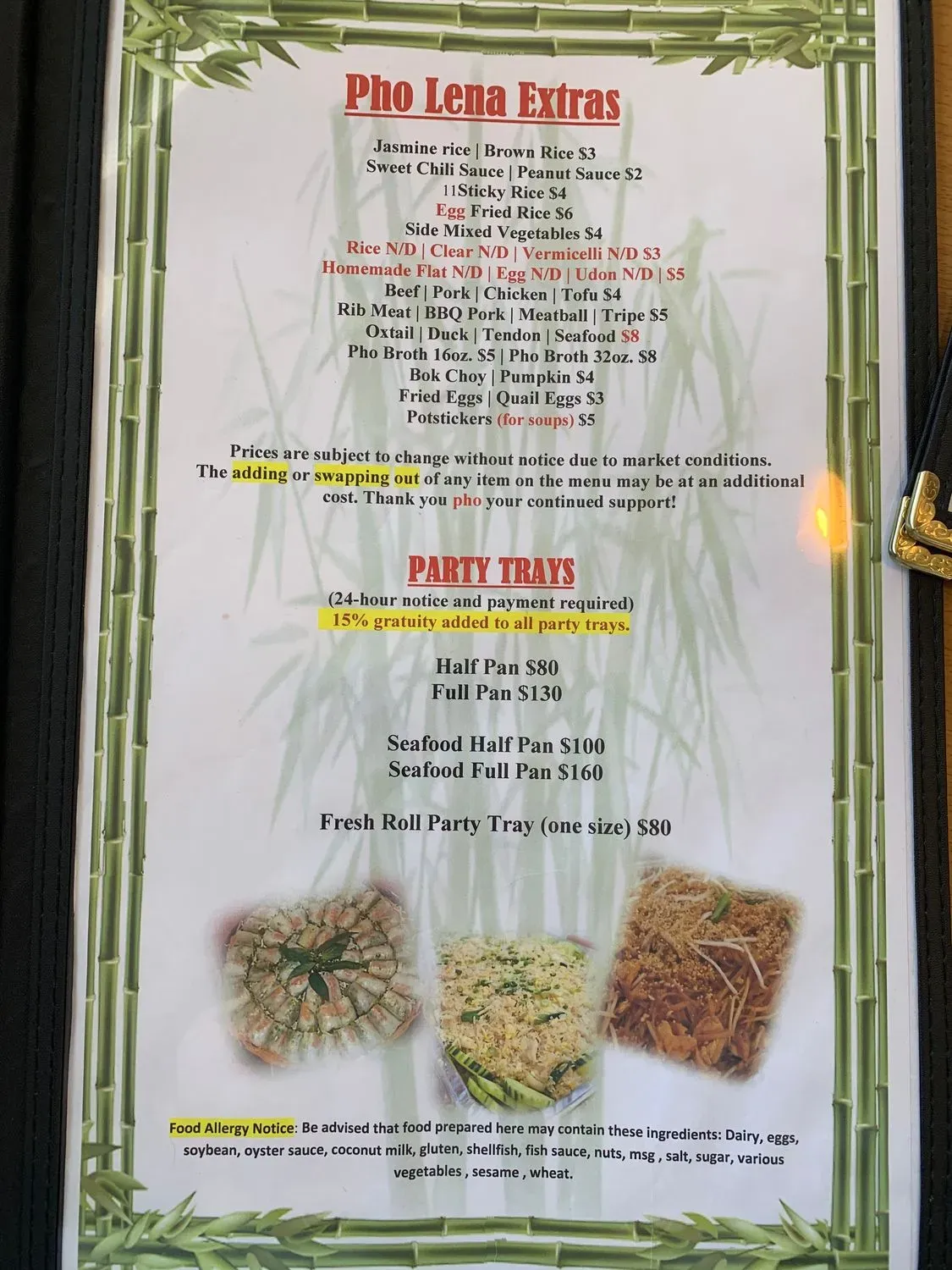 Menu 6