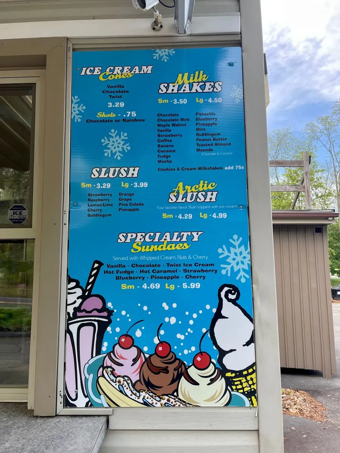 Buster's Drive in - Cash Only Menu - Updated October 2025