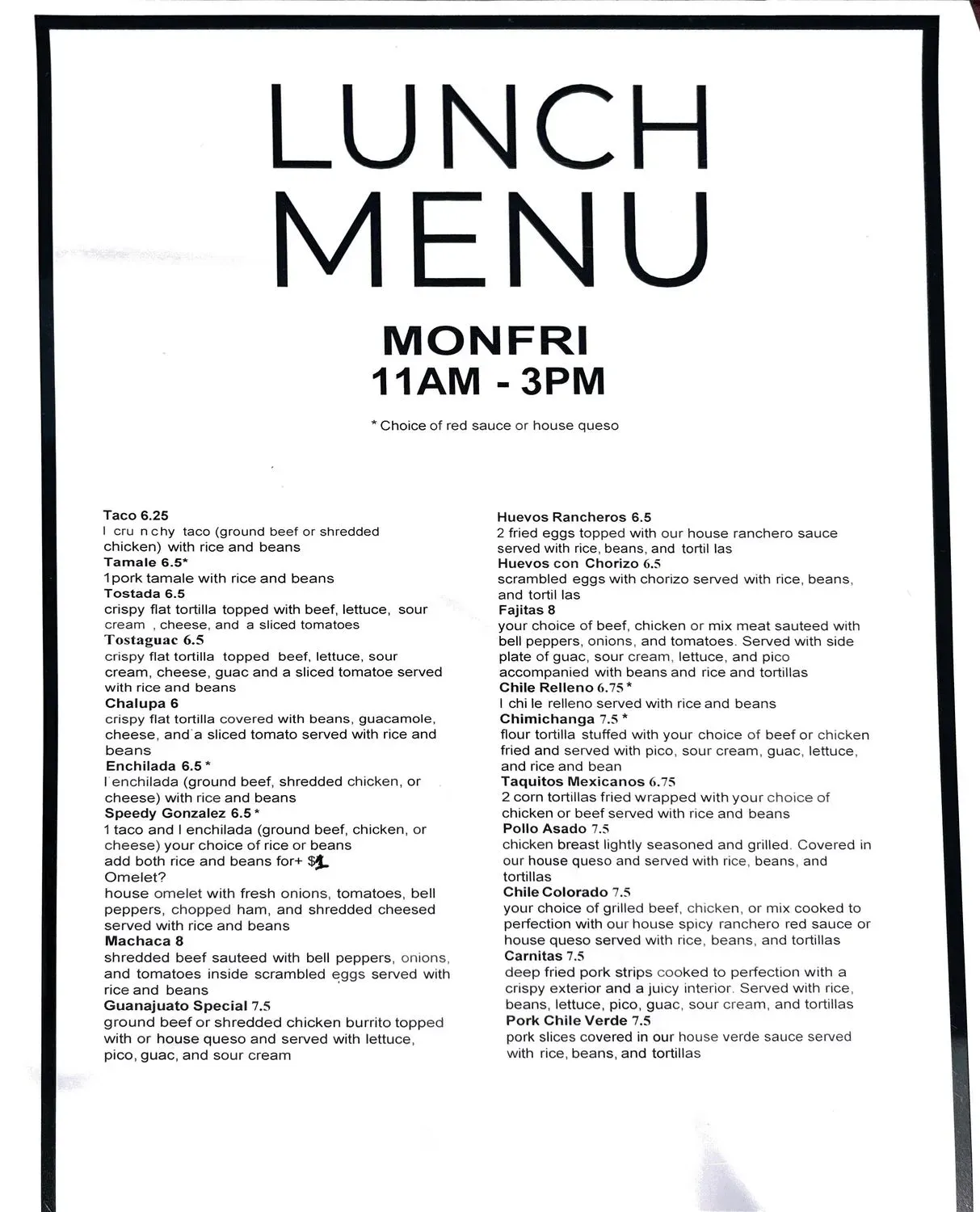 Menu 6