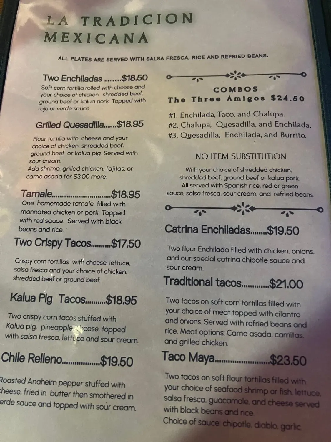 Menu 6