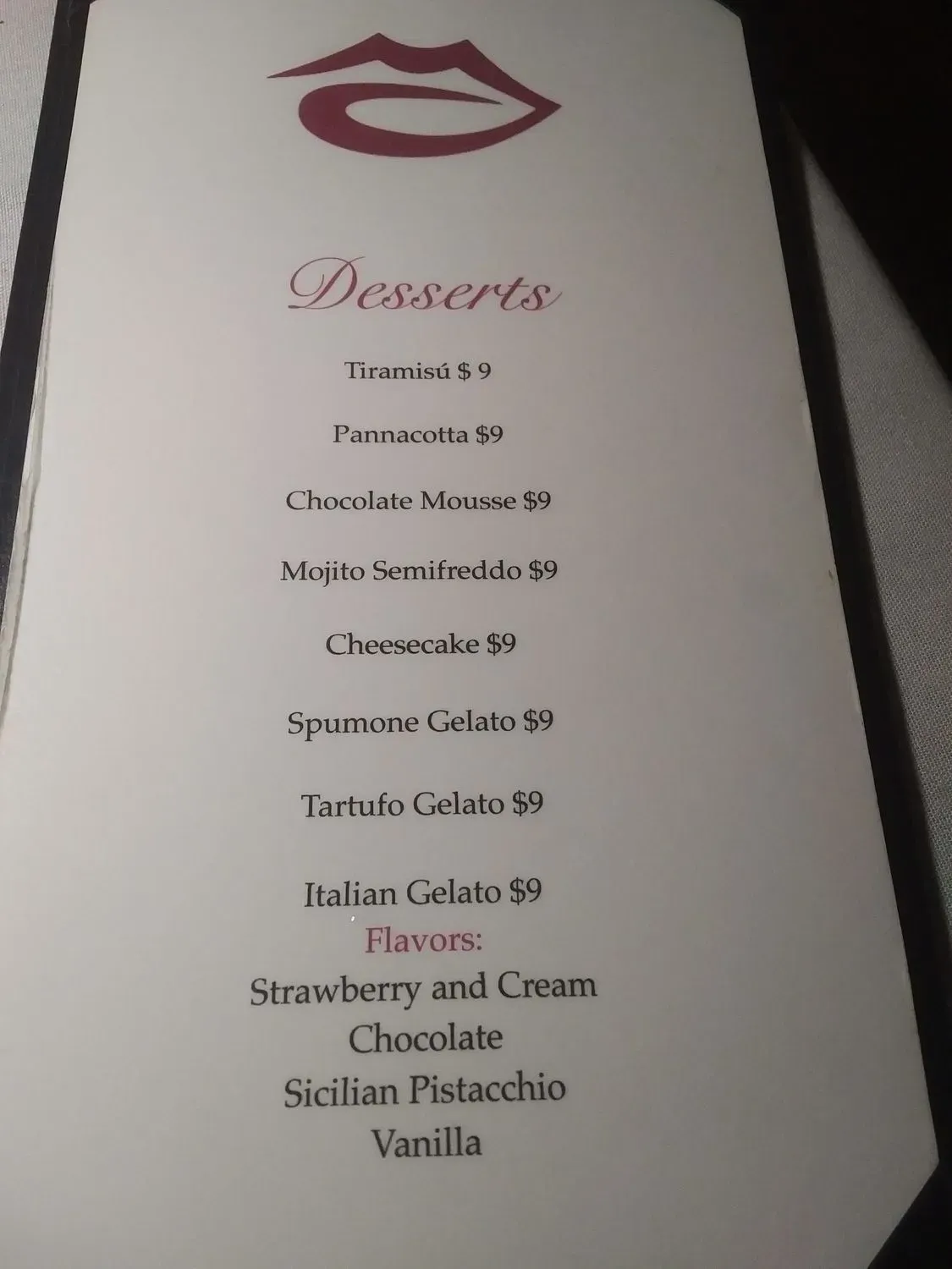 Menu 4