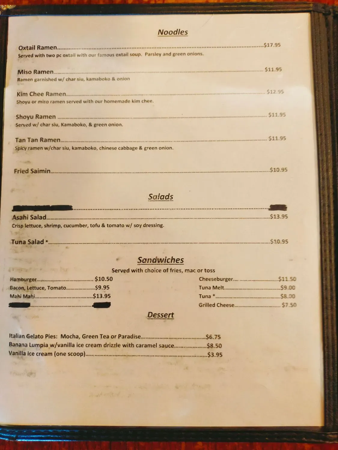 Menu 6