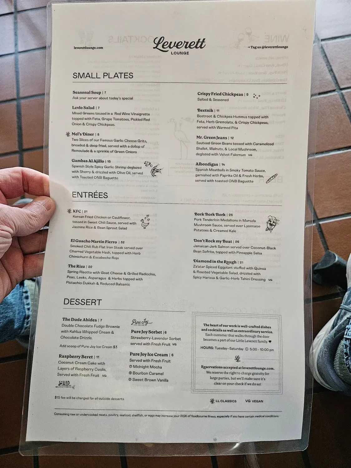 Menu 6