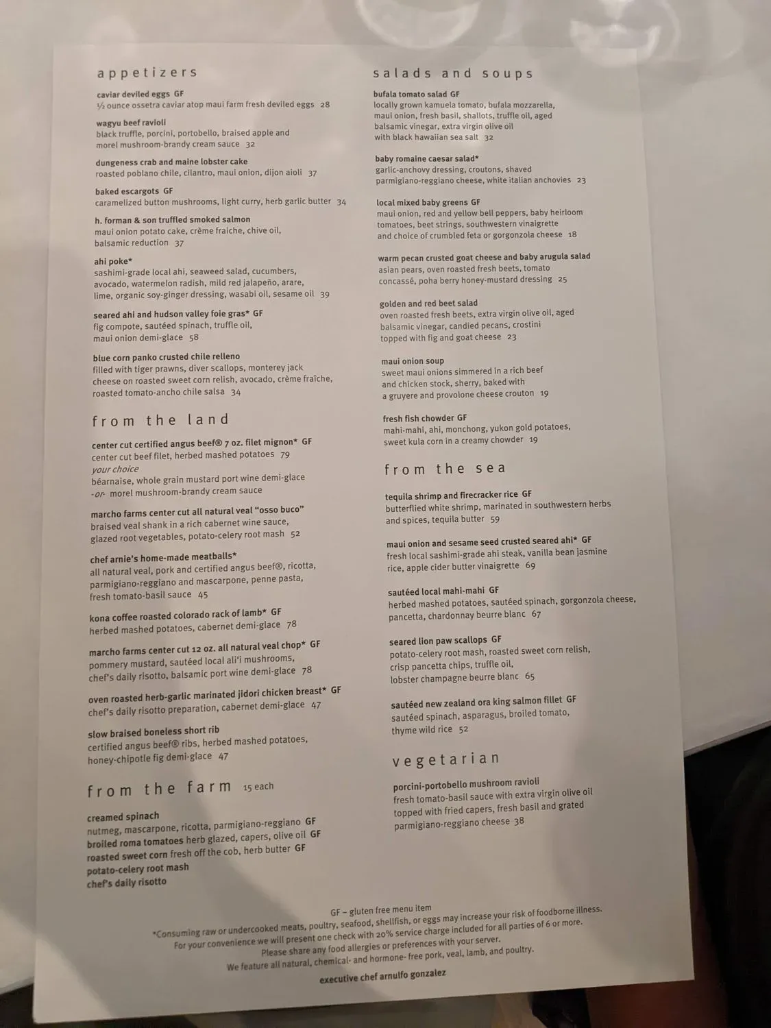 Menu 6